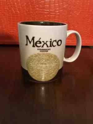 Starbucks Mug MÉXICO  2014 Global Icon Series. 16oz/473ml - Sold on eBay Feb, 19th 2019 for $16.00