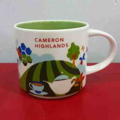 Starbucks Cameron Highlands YAH mug (from Malaysia) - with Box and SKU - Sold on eBay Feb, 19th 2019 for $22.99