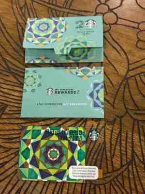 Starbucks Malaysia Aldilfitri card 2018 - Please see descriptions - Sold on eBay Feb, 19th 2019 for $7.00