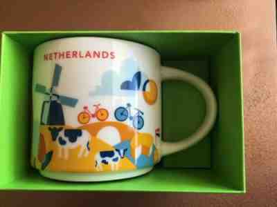 New Starbucks You Are Here Mug - Netherlands - Sold on eBay Feb, 17th 2019 for $31.00