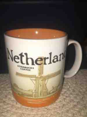 NWT - Starbucks City Mug Cup Global Icon Series Netherlands 16oz - Sold on eBay Feb, 14th 2019 for $25.99