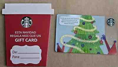 PERU south america 2018 Christmas STARBUCKS gift card RARE sleeve tree case - Sold on eBay Feb, 17th 2019 for $7.00