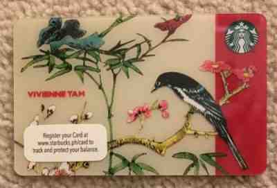 Starbucks 2016 Philippines Vivienne Tam card RARE - Sold on eBay Feb, 17th 2019 for $10.05