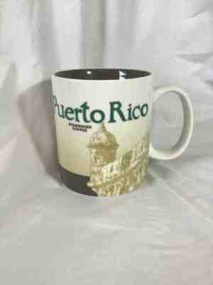 Starbucks Puerto Rico Coffee Mug Collector Series 16 fl oz - Sold on eBay Feb, 15th 2019 for $22.99