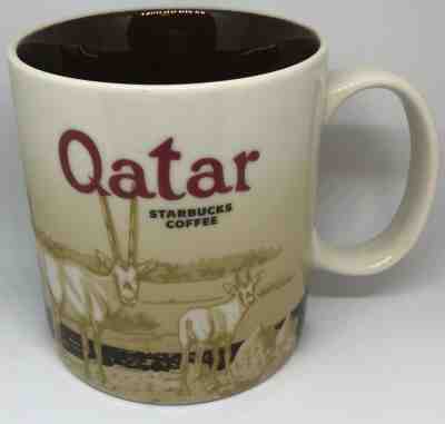 Starbucks Qatar Asia Coffee Cup Mug City Series Global Icon FREE SHIPPING  - Sold on eBay Feb, 19th 2019 for $37.95