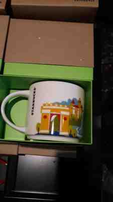 BRAND NEW Romanian Starbucks City Flag Mug 14 fl oz/414ml  - Sold on eBay Feb, 19th 2019 for $33.00