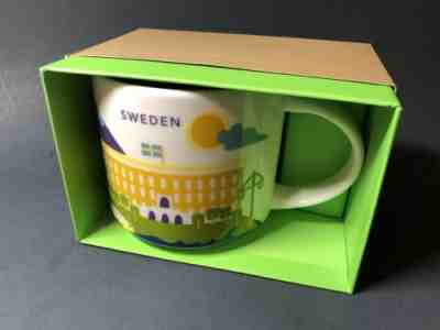 Starbucks Sweden YAH You are Here Mug New Rare HTF - Sold on eBay Feb, 19th 2019 for $70.00