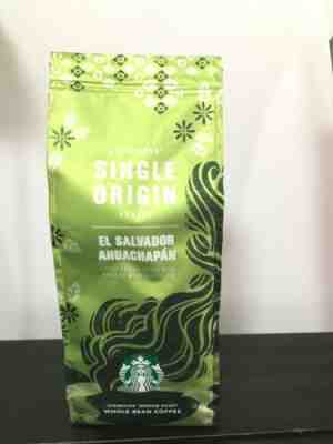 El Salvador Ahuachapan Starbucks 250g beans Rare Single Origin - Sold on eBay Feb, 21st 2019 for $20.00