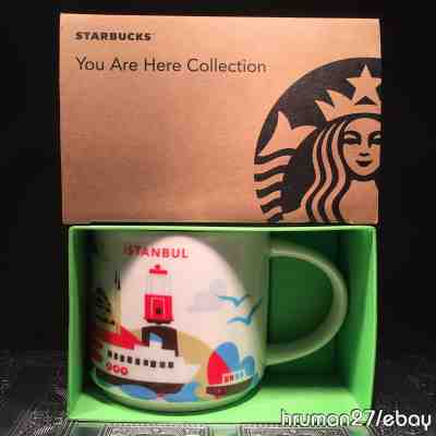 Starbucks Coffee Mug ISTANBUL - TURKEY You Are Here Collection with SKU Sticker - Sold on eBay Feb, 19th 2019 for $39.50