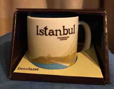 Starbucks Istanbul Icon Series Turkey - Demitasse Cup / Mini Mug 89ml / 3oz SKU - Sold on eBay Feb, 19th 2019 for $27.50