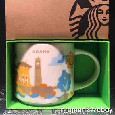 Starbucks Coffee Mug ADANA - TURKEY -  You Are Here Collection AIR MAIL SHIPPING - Sold on eBay Feb, 19th 2019 for $39.50