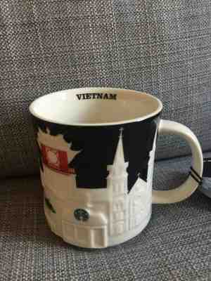 STARBUCKS COFFEE CITY MUG CITY RELIEF SKYLINE VIETNAM NEW - Sold on eBay Feb, 17th 2019 for $39.99