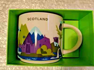 Starbucks Scotland You Are Here Mug - Sold on eBay Feb, 20th 2019 for $34.99