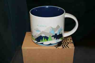 Starbucks You Are Here Collection Alaska Coffee Mug 14 Oz. New In Box YAH - Sold on eBay Feb, 18th 2019 for $35.00