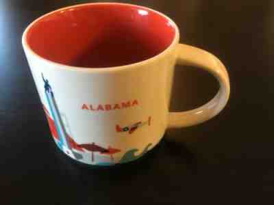 Starbucks You Are Here (YAH) Mug Alabama - Sold on eBay Feb, 16th 2019 for $10.00