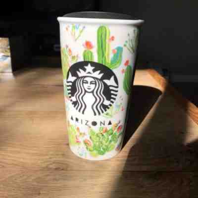 Starbucks 2016 Local Collection Arizona Ceramic Double Wall Tumbler Travel Mug - Sold on eBay Jan, 6th 2019 for $33.00