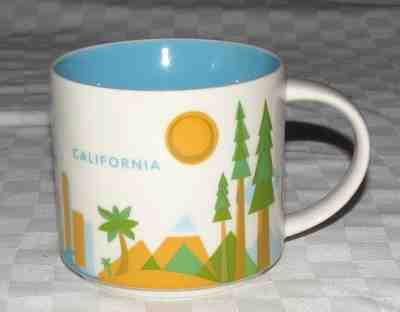 Starbucks You are Here 3.3/4" diameter "You Are Here" California Mug NEW - Sold on eBay Feb, 21st 2019 for $8.99