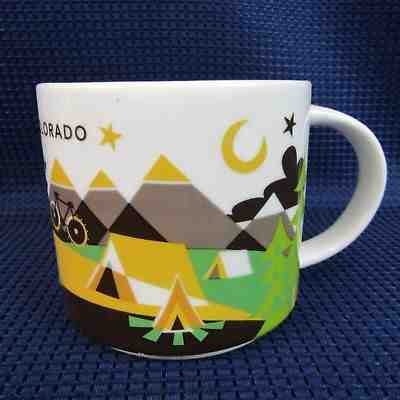 Colorado Starbucks 2015 You are Here coffee Mug coffee 14Fl oz - Sold on eBay Feb, 16th 2019 for $13.29