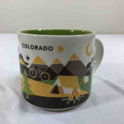 Starbucks Coffee Mug COLORADO You are Here Collection Cup Cappuccino Espresso - Sold on eBay Feb, 16th 2019 for $19.99
