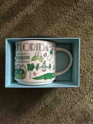 Florida You Are Here Starbucks Mug With Box - Sold on eBay Feb, 19th 2019 for $10.00