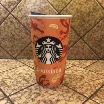 NEW! Starbucks Louisiana Collectible State Double Wall Travel Tumbler w/Lid - Sold on eBay Jan, 1st 2019 for $22.00