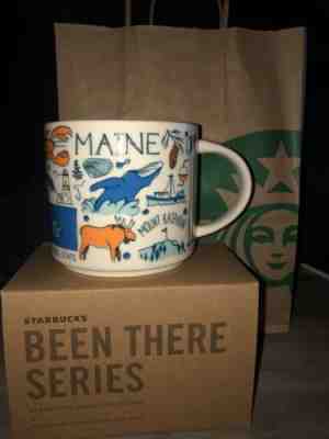  Starbucks Maine Been There Series coffee mug 14oz. Brand New w/ Box - Sold on eBay Dec, 31st 2018 for $35.00