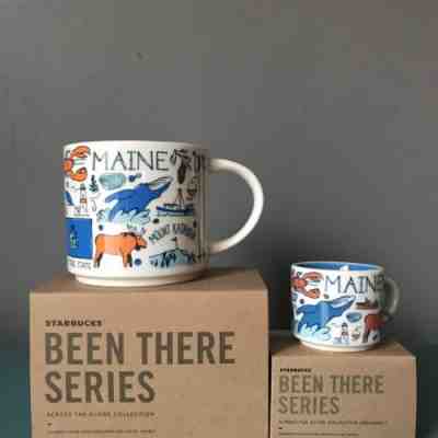 Maine Starbucks Been There Mug (14oz) And Ornament (2oz) Set - Sold on eBay Dec, 18th 2018 for $53.00