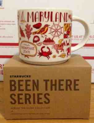 STARBUCKS City Mugs - MARYLAND - BEEN THERE SERIES - *NEW RELEASE* collection - Sold on eBay Feb, 16th 2019 for $13.10