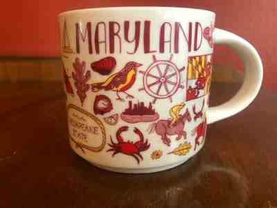 Starbucks Coffee MARYLAND "BEEN THERE" Series Collector Mug 14 oz - Sold on eBay Feb, 9th 2019 for $13.99