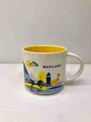 Starbucks 2015 You Are Here Mug, 14 oz, Maryland (Pre-Owned, Great Condition) - Sold on eBay Feb, 9th 2019 for $5.50