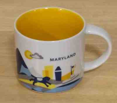 Starbucks You are Here Maryland Porcelain Mug 14 oz 2015 - Sold on eBay Feb, 3rd 2019 for $19.99