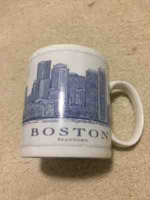 Starbucks Boston Massachusetts Beantown Skyline 2008 Architect Series Coffee Mug - Sold on eBay Feb, 3rd 2019 for $11.50