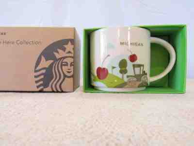 New Starbucks You Are Here YAH Michigan 14 oz mug Cup with Box - Sold on eBay Feb, 20th 2019 for $30.00