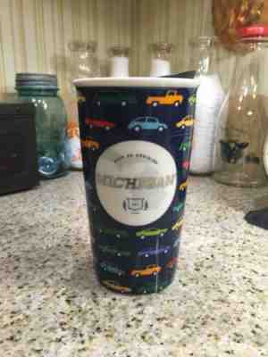 (New)Ceramic STARBUCKS Michigan KEEP ON CRUISING COFFEE MUG Woodward Cruise CARS - Sold on eBay Feb, 5th 2019 for $39.99