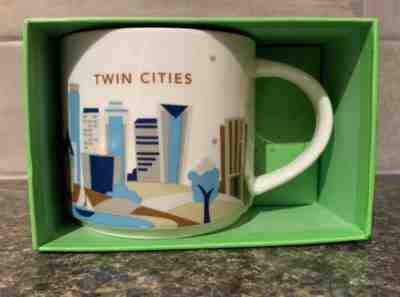 Starbucks Twin Cities You are Here YAH Collector Mug ~ MIB Mint in Box Minnesota - Sold on eBay Dec, 31st 2018 for $19.00