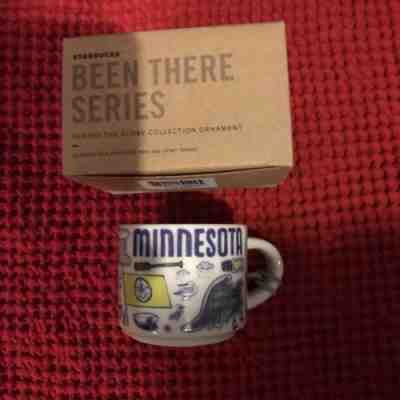Starbucks Been There Series Minnesota Ornamemt Demitasse New With Sku Coffee - Sold on eBay Dec, 26th 2018 for $12.00