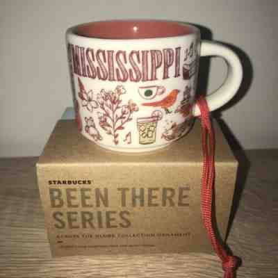 Starbucks City Mug Mississippi Ornament Been There Series New BTO - Sold on eBay Feb, 19th 2019 for $41.01