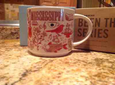 Starbucks "Wish You Were Here" Mississippi coffee cup NIB - Sold on eBay Jan, 12th 2019 for $11.50