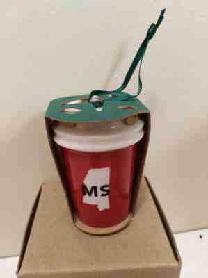 Starbucks Local Ornament USA State Collection Mississippi 2016 - Sold on eBay Jan, 2nd 2019 for $8.99