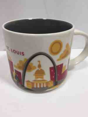 Starbucks St. Louis You are Here Collection Missouri Coffee Cup Mug 2015 - Sold on eBay Jan, 11th 2019 for $19.42
