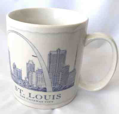 ST LOUIS Coffee Mug Starbucks 2006 18oz The Gateway City MO Architect Series  - Sold on eBay Jan, 10th 2019 for $15.26