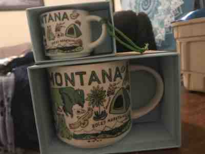starbucks been there collection Montana Mug And Ornament - Sold on eBay Jan, 26th 2019 for $35.00