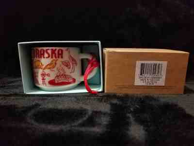 Starbucks Nebraska Been There Series 2 oz Ornament - Sold on eBay Jan, 31st 2019 for $24.99
