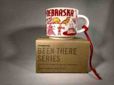 2018 STARBUCKS NEBRASKA BEEN THERE SERIES 2 oz ORNAMENT - Sold on eBay Jan, 5th 2019 for $19.00