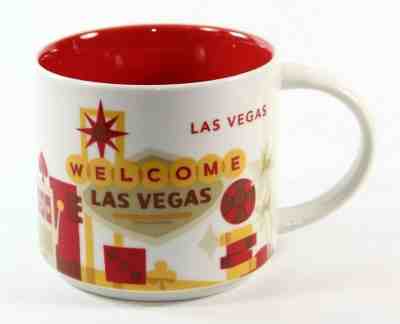 Starbucks Las Vegas 14 oz Coffee Mug You Are Here Collection 2015 Nevada - Sold on eBay Feb, 7th 2019 for $17.98