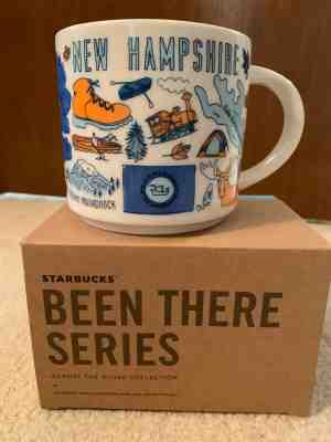 New Hampshire Been There Series 14-oz Starbucks Mug (Never Been Used). - Sold on eBay Feb, 17th 2019 for $3.00