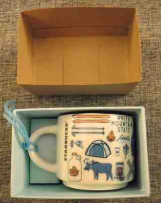 Starbucks New Hampshire Been There Series Coffee Espresso mug / Ornament NIB 2oz - Sold on eBay Dec, 26th 2018 for $21.99