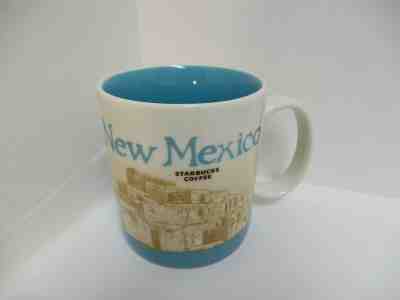 STARBUCKS 2012 "New Mexico" Taos Pueblo Hot Air Balloon Coffee Mug Tea Cup 16oz  - Sold on eBay Feb, 17th 2019 for $18.50