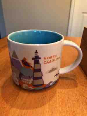 Starbucks North Carolina Coffee Mug - You Are Here Series - Sold on eBay Feb, 21st 2019 for $14.00