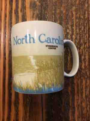 Starbucks Coffee North Carolina Collector Series Mug Cup 2010 16 fluid oz - Sold on eBay Feb, 21st 2019 for $5.00